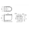 Комплект подвесной унитаз Art&Max Bianchi AM9311CHR/SC + система инсталляции Geberit 111.362.00.5 + 115.770.DW.5   - 5