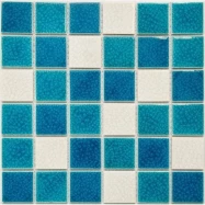 Керамическая плитка мозаика PW4848-26 керамика глянцевая (4,8*4,8*5) 30,6*30,6