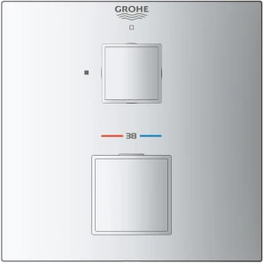 Изображение товара термостат для душа grohe grohtherm cube 24153000