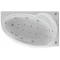 Акриловая гидромассажная ванна 150x95 см правая пневматическое управление плоские форсунки Aquatek Бетта-150 - 6