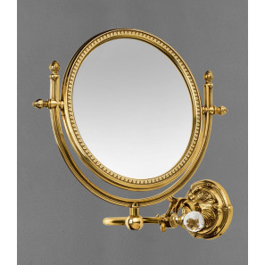 Изображение товара косметическое зеркало античное золото art&max barocco crystal am-2109-do-ant-c
