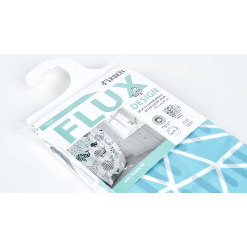 Штора для ванной комнаты Fixsen Design Flux FX-2511