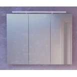 Изображение товара зеркальный шкаф 98,6x75 см белый глянец raval great gre.03.100/w