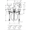 Смеситель для раковины с донным клапаном Hansgrohe Metropol Classic 31306000 - 2