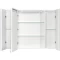 Зеркальный шкаф 100x75 см белый глянец Акватон Мадрид 1A111602MA010 - 2