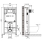 Комплект подвесной унитаз WeltWasser Merzbach 004GL-WT 10000003661 + система инсталляции Jacob Delafon E29025-NF + E29027-CP - 6