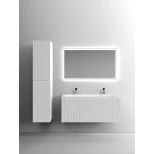Комплект мебели белый матовый 121 см Sancos Snob T SNT120W + CN7016 + CI1200