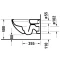 Комплект подвесной унитаз Duravit Architec 45720900A1 + система инсталляции Tece 9400412 - 9