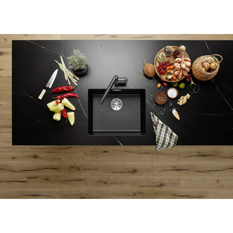 Кухонная мойка Blanco Subline 500-U InFino серый беж 523439