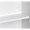 Шкаф двустворчатый подвесной 40x75 см белый глянец Акватон Колибри 1A065403KO01L - 3