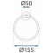 Кольцо для полотенец Rea Mist REA-80029 - 10
