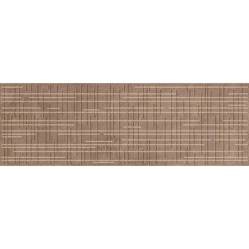 Декор Нефрит-Керамика Кронштадт коричневый 20x60