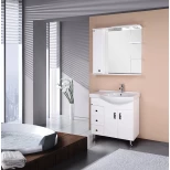 Комплект мебели белый глянец 83 см Onika Эльбрус 108201 + 1WH110225 + 208021