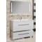 Комплект мебели белый глянец 80 см Акватон Мадрид 1A126801MA010 + 1A70493KPR010 + 1A175202MA010 - 2