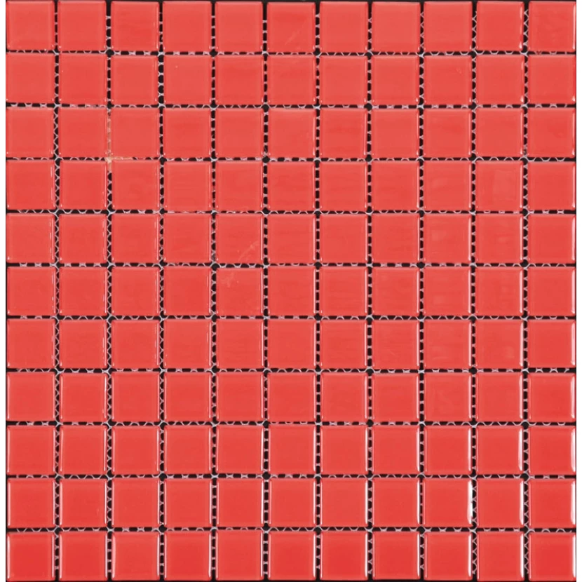 Мозаика Natural Color palette A-111 (D-111) Стекло красный, поверхность глянцевая 300x300