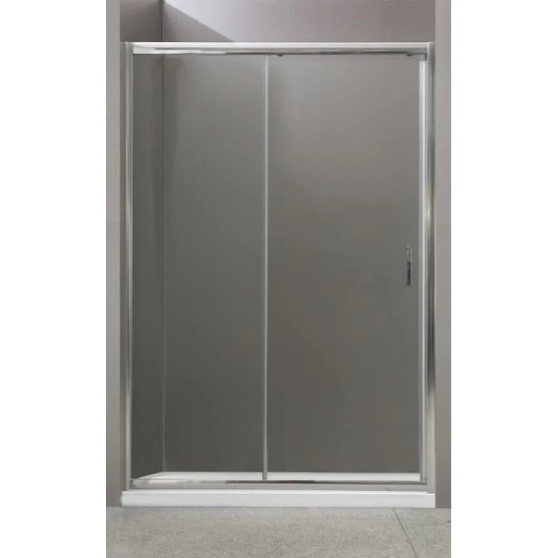Душевая дверь 125 см BelBagno UNO-BF-1-125-P-Cr текстурное стекло