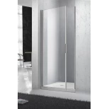 Изображение товара душевая дверь распашная belbagno sela 80 см прозрачное стекло sela-b-1-80-c-cr