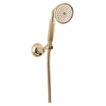 Изображение товара ручной душ со шлангом 150 см и держателем золото 24 карата cezares olimp olimp-kd-03/24