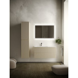 Комплект мебели бежевый матовый 101 см Sancos Snob R SNR100LCE + CN7014 + CI1000