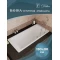 Чугунная ванна 180x80 см Delice Parallel DLR220506-AS - 3