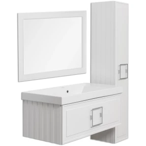Изображение товара зеркало 80x60 см белый матовый la fenice cubo fnc-02-cub-b-80-60