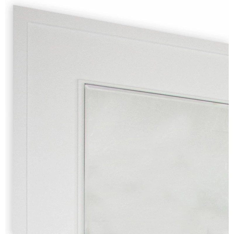 Зеркало 80x60 см белый матовый La Fenice Cubo FNC-02-CUB-B-80-60