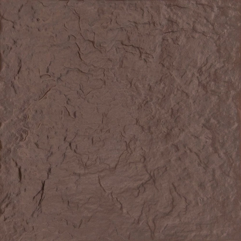 Клинкерная плитка Амстердам 4 коричневый рельеф. 29,8x29,8
