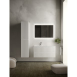Комплект мебели белый матовый 101 см Sancos Snob R SNR100LW + CN7014 + CI1000