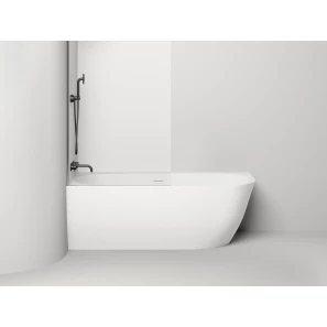 Изображение товара ванна из литьевого мрамора 170x85 см salini s-stone sofia corner l 102525m
