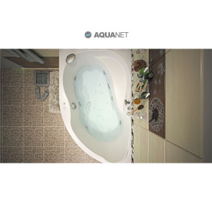 Изображение товара акриловая ванна 148,3x88,8 см левая aquanet graciosa 00205325