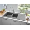 Кухонная мойка Grohe K400 серый 31643AT0 - 3
