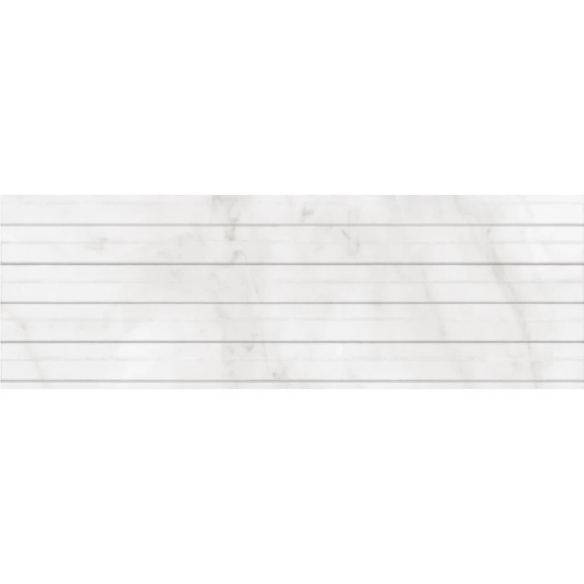 Настенная плитка Керамин Канцоне 7Д белый 30х90 CK000038946