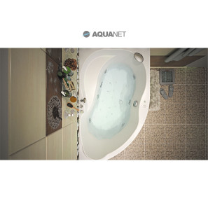 Изображение товара акриловая ванна 148,3x88,8 см правая aquanet graciosa 00205389