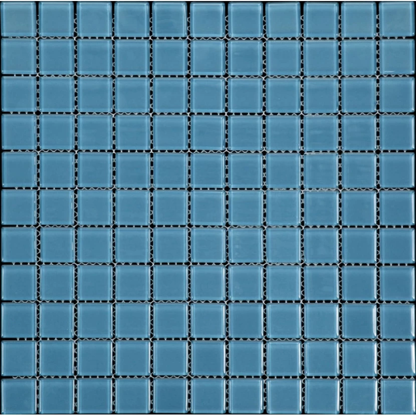 Мозаика Natural Color palette A-143 Стекло голубой 300x300