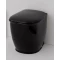 Сиденье для унитаза с микролифтом Artceram Azuley AZA001 03 71 nero/cr - 2