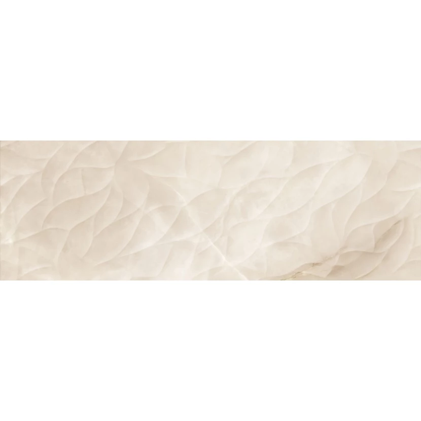 Плитка настенная Cersanit Ivory IVU012 бежевая, рельеф 25x75