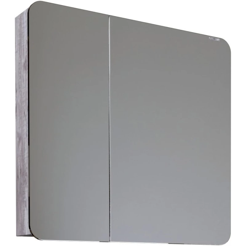 Зеркальный шкаф 70x75 см бетон пайн Grossman Талис 207006