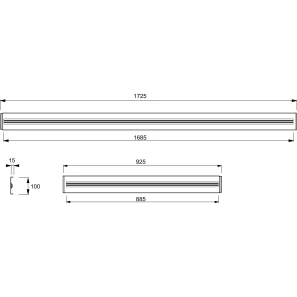 Изображение товара набор для увеличения высоты душевого поддона jacob delafon basic e62506-00