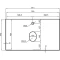 Столешница 81,1 см Gray Structural La Fenice Terra FNC-VS01-TER-80 - 3