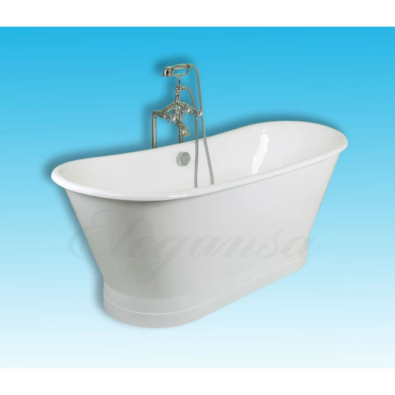 Чугунная ванна 170x68 см Elegansa Sabine White Н0000359