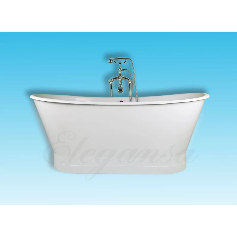 Чугунная ванна 170x68 см Elegansa Sabine White Н0000359