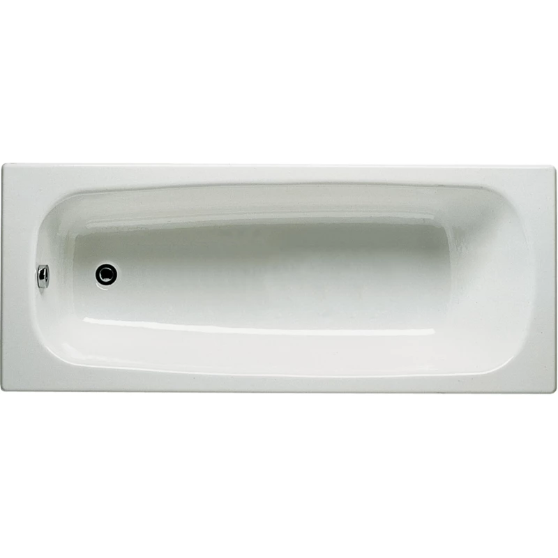 Чугунная ванна 100x70 см без противоскользящего покрытия Roca Continental 211507001