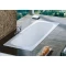 Чугунная ванна 100x70 см без противоскользящего покрытия Roca Continental 211507001 - 3