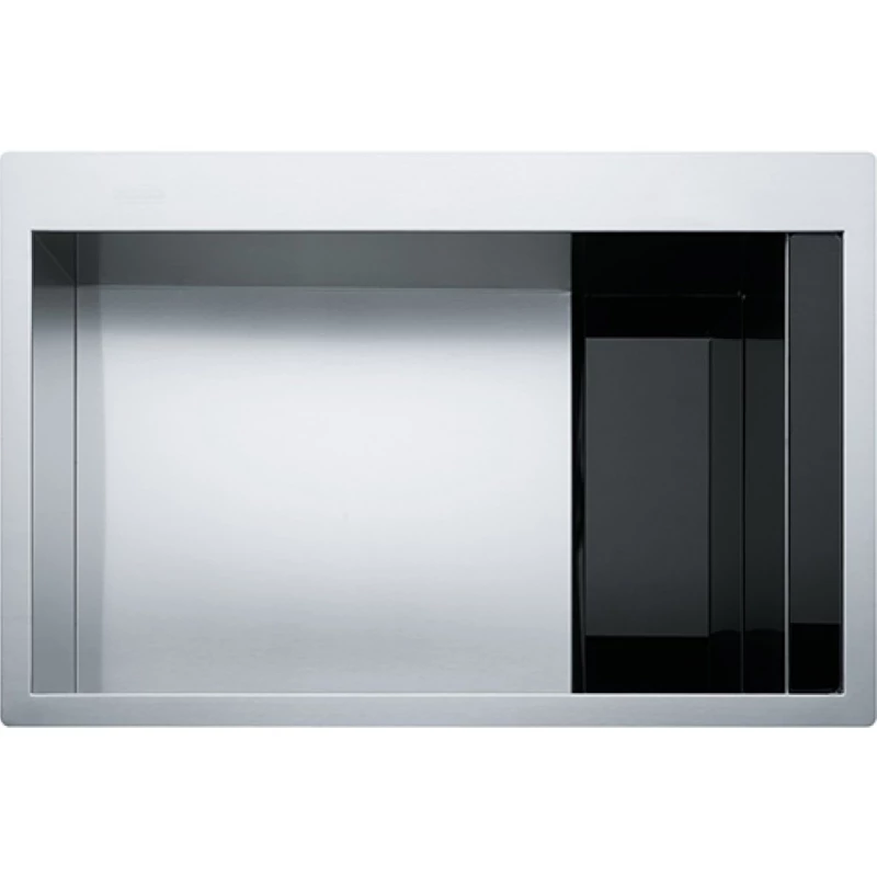 Кухонная мойка Franke Crystal Line CLV 210 полированная сталь/черный 127.0338.946