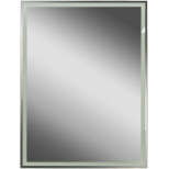 Изображение товара зеркальный шкаф 60х80 см черный матовый art&max techno am-tec-600-800-1d-ds-f-nero