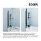 Шторка для ванны 75 см IDDIS Slide SLI5BS7i90 прозрачное - 4