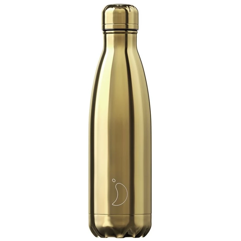 Термос 0,5 л Chilly's Bottles Chrome золотой B500CHGOL