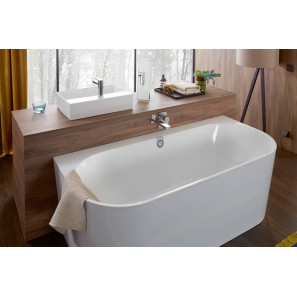 Изображение товара квариловая ванна 180х80 см альпийский белый villeroy & boch oberon 2.0 ubq180obr9cd00v-01