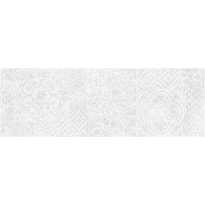Плитка настенная Laparet Alabama 20x60 серый, узор