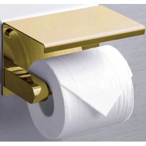 Изображение товара держатель туалетной бумаги rush edge ed77141gold